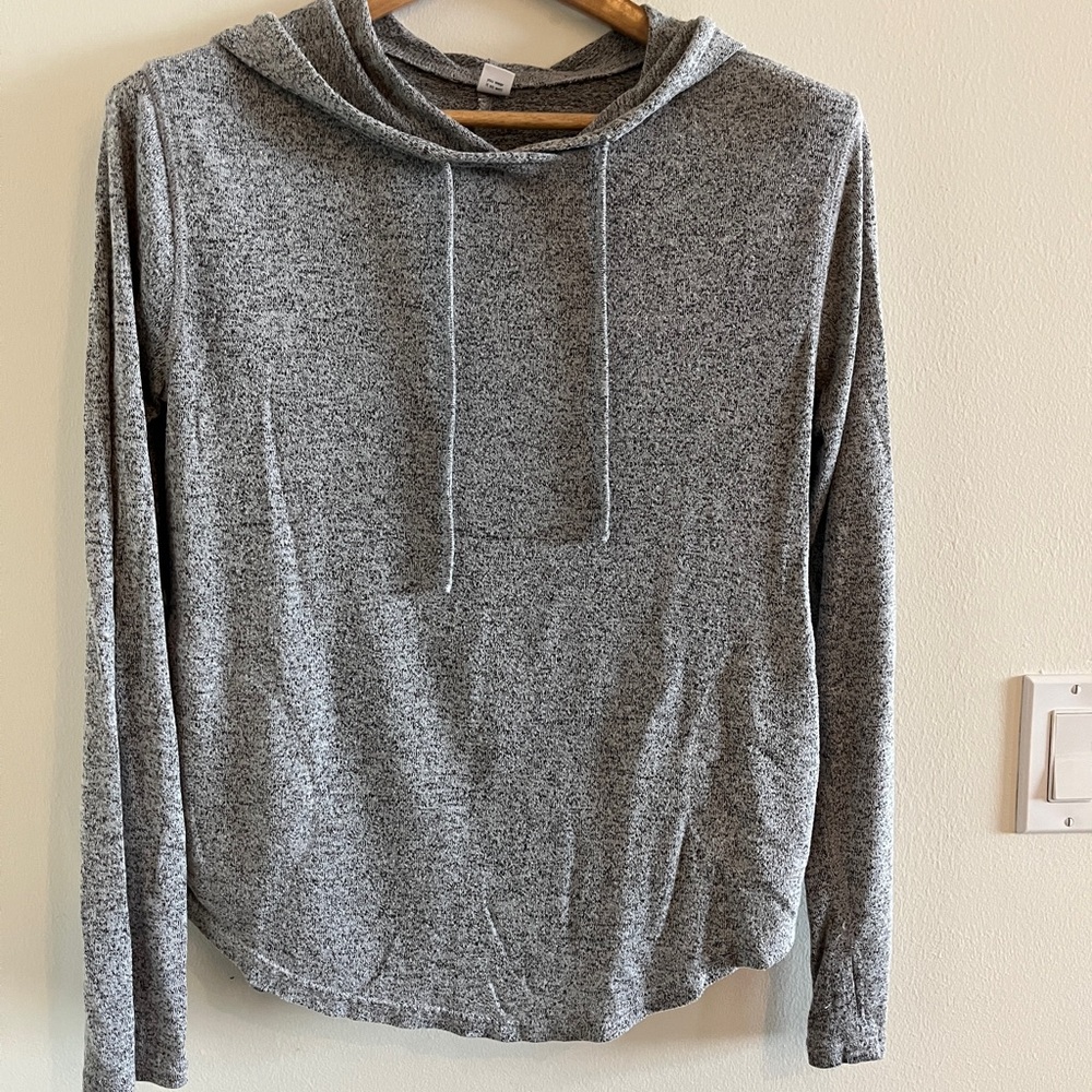 Old Navy Heather Gray Women's Hoodie